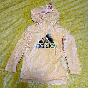 Pink adidas top